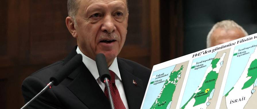 Erdoğan török elnök védelmébe vette a Hamász terrorszervezetet